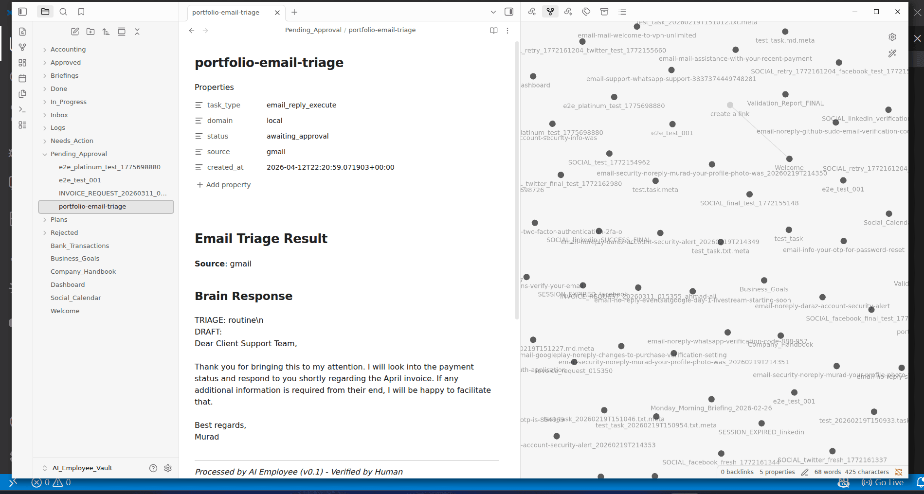 Personal AI Employee — Autonomous Digital FTE