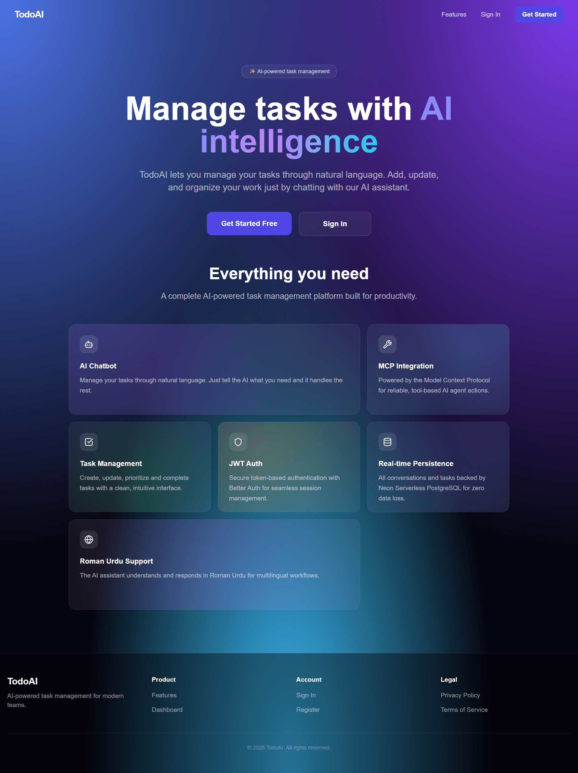 Todo App → Cloud-Native AI Agent (Spec-Driven Evolution)